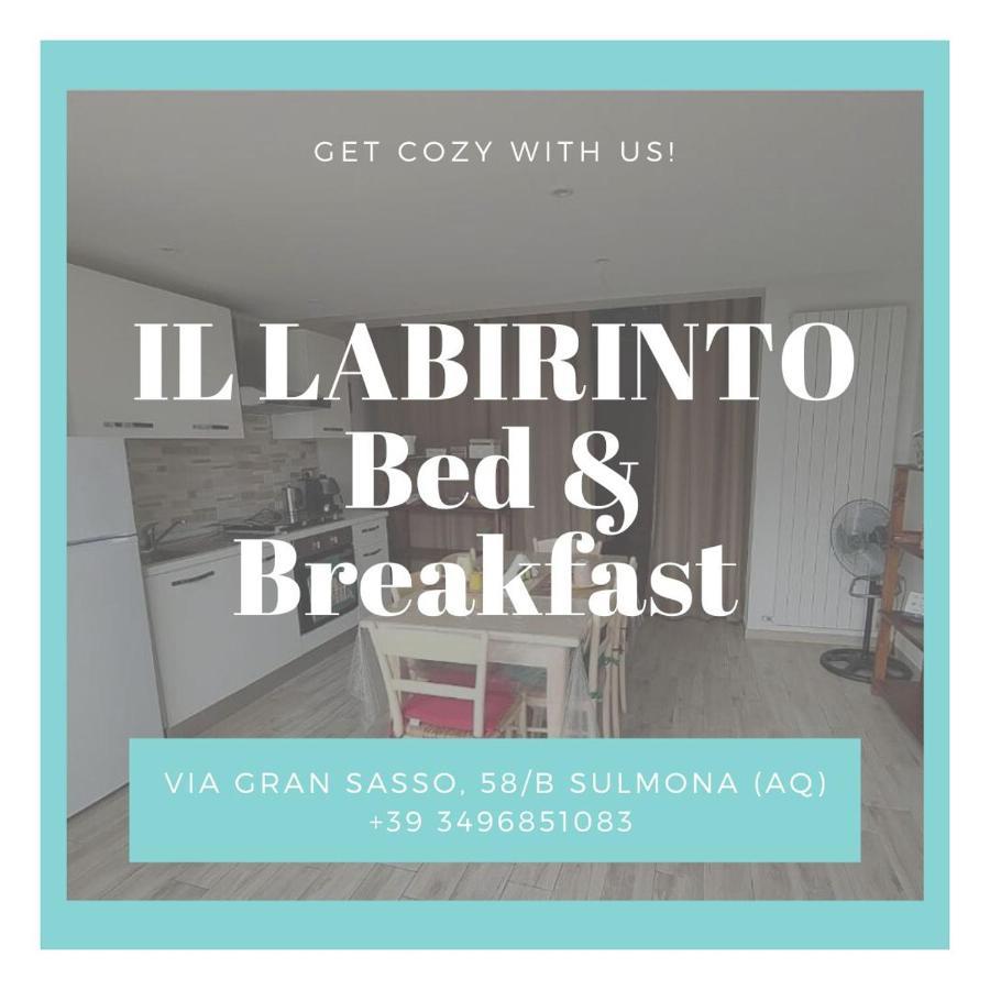Bed and Breakfast Il Labirinto Сульмона Экстерьер фото
